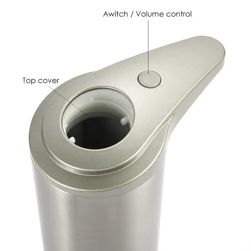Автоматический дозатор жидкого мыла из нержавеющей стали датчик дозатор мыла насос для душа Кухня мыльница для ванны/Washroom-250Ml