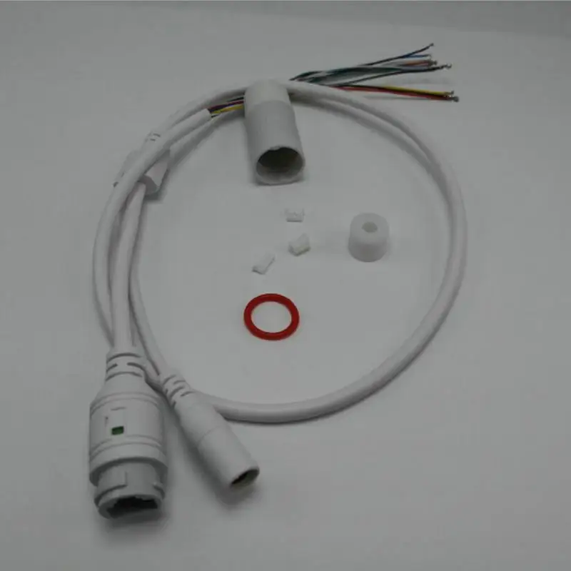 CCTV IP POE сеть WiFi HD камера PCB модуль видео Мощность всепогодный кабель RJ45 Женский и DC