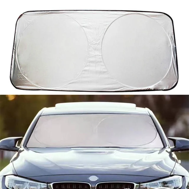 Car Styling Folding Jumbo Front Rear Car Window Sun Shade Auto Visor
