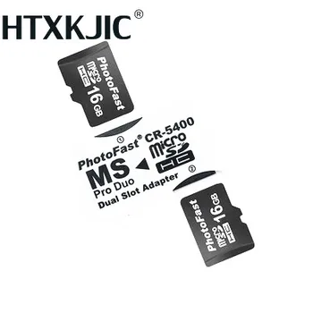 Memory Card Adapter 2 microSD/micro SDHC Cards Adapter Micro SD TF to Memory Stick MS Pro Duo for PSP Card White
Memory Card Adapter 2 microSD/micro SDHC Cards Adapter Micro SD TF to Memory Stick MS Pro Duo for PSP Card White