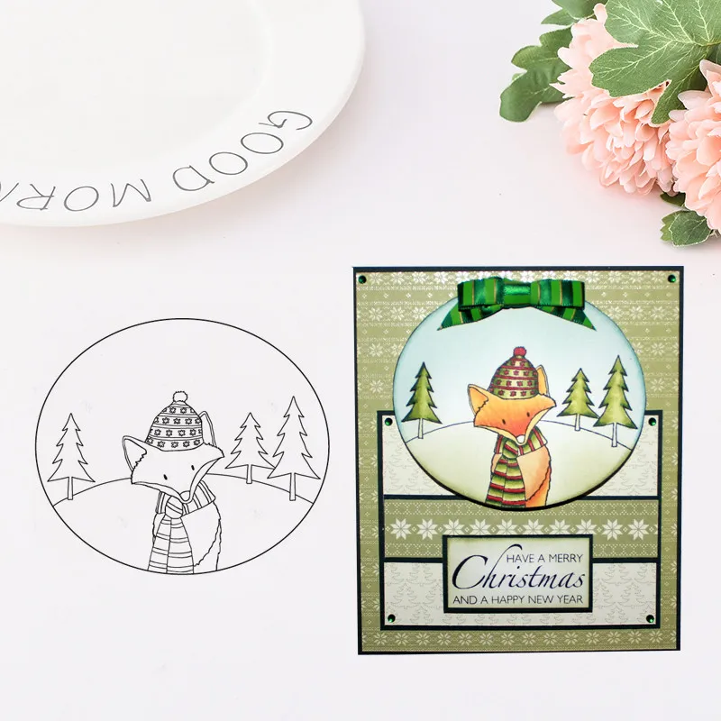 

Transparent Silicone Clear Rubber Stamp Sheet Cling Scrapbooking DIY Cute Pattern Photo Album Paper Card Decor animal Stamp