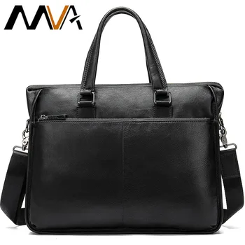 

MVA Men's Briefcase Bag Men Leather Business Computer Bag Offices Bags for Men Suitcases Male Bags for Documents Handbags 103