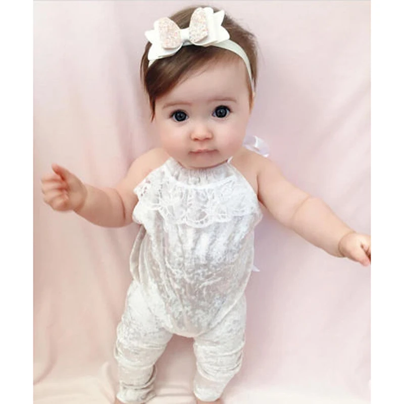 childrens white jumpsuit
