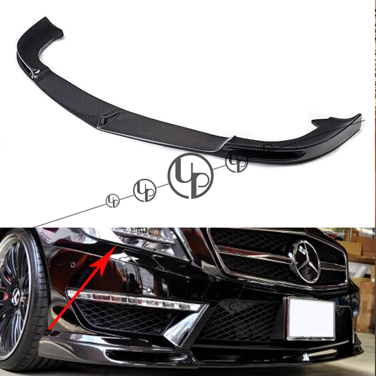MB CLS class W218 cls63 передняя губа для CLS63 передний диффузор из углеродного волокна|w218| |