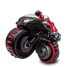 2,4G RC Мотоцикл высокая скорость дрейф ролл трюк RC мотоцикл модель игрушки пульт дистанционного управления мотор с подсветкой игрушка для детей подарок