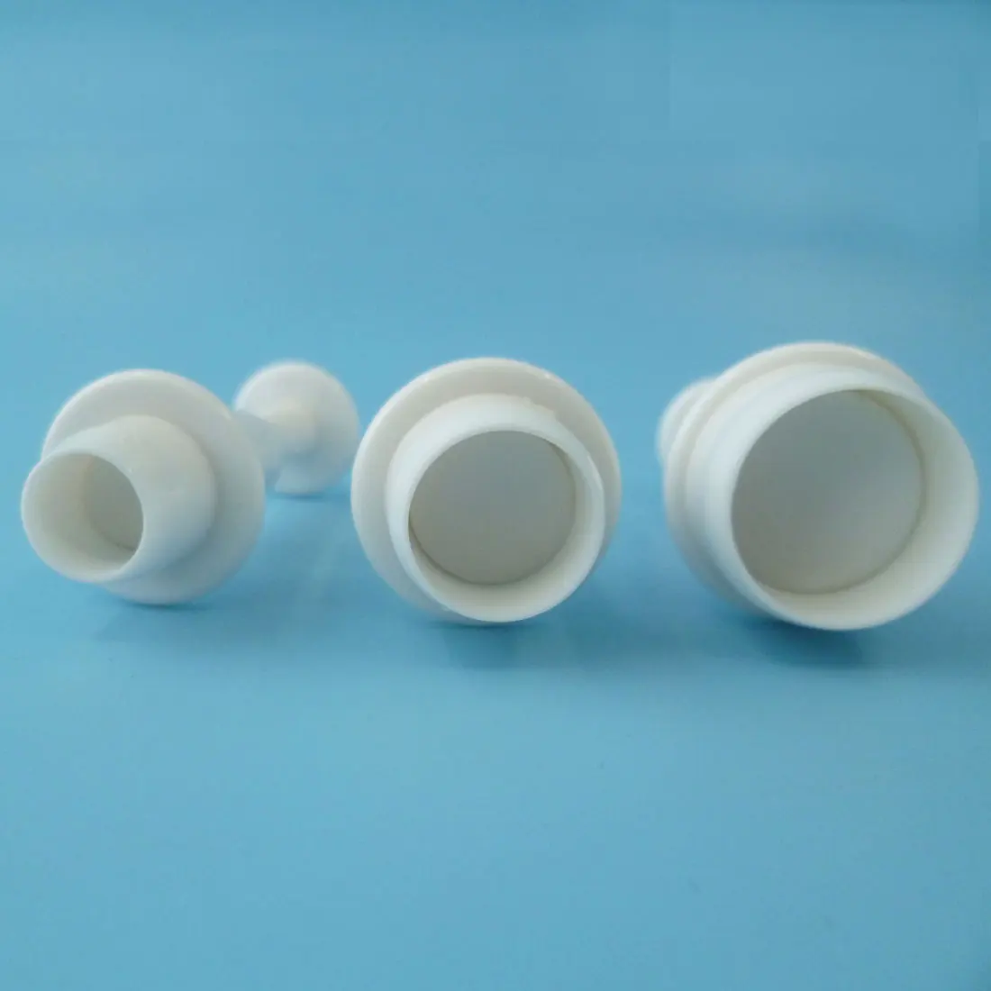 

SDR 3PCS Round Circle Fondant Cake Mold Cookie Paste Plunger Cutter Decorating Mould