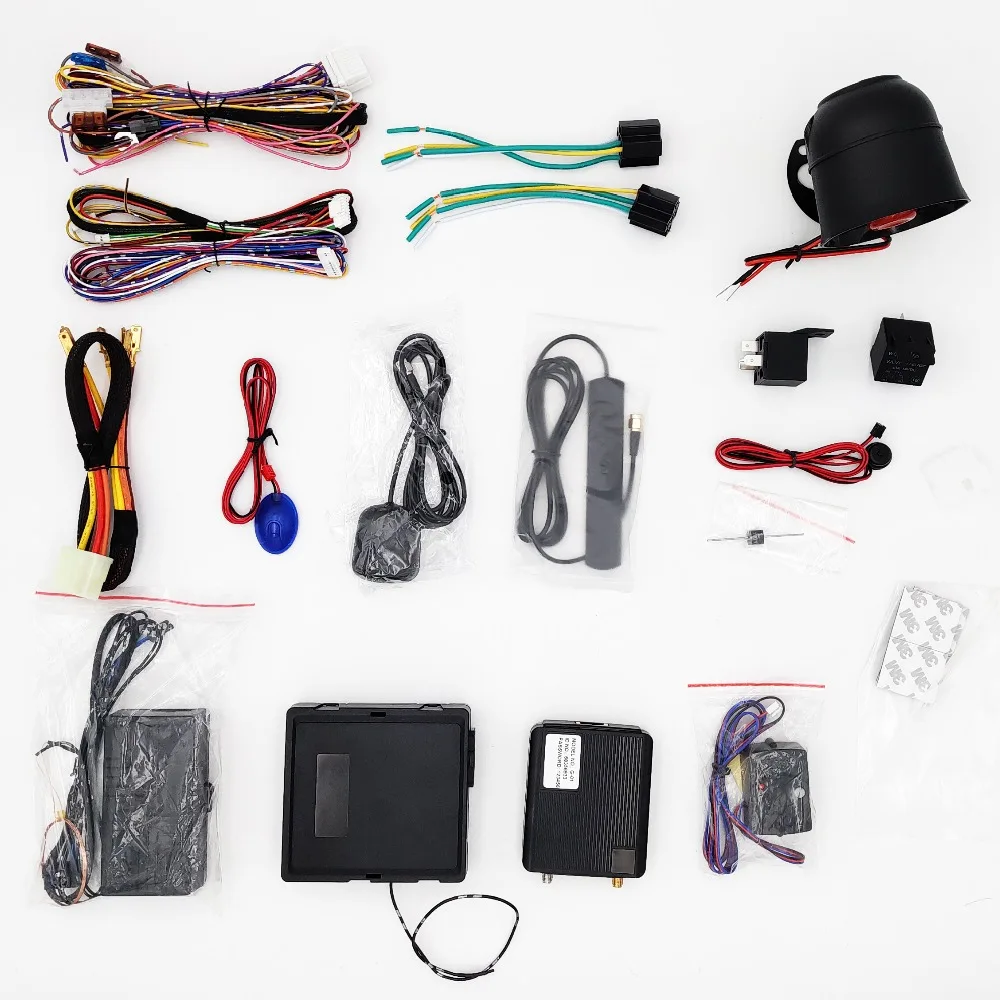  IOS Android App Smartphone network Remote start/stop engine open door/trunk GPS tracking Full Funct