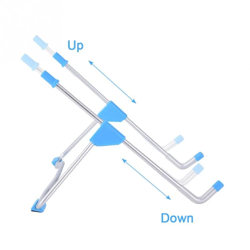 Портативный ноутбук Стенд складной Угол обзора/Высота Регулируемый качественный Алюминиевый Кронштейн Поддержка 10-17 дюймов ноутбук