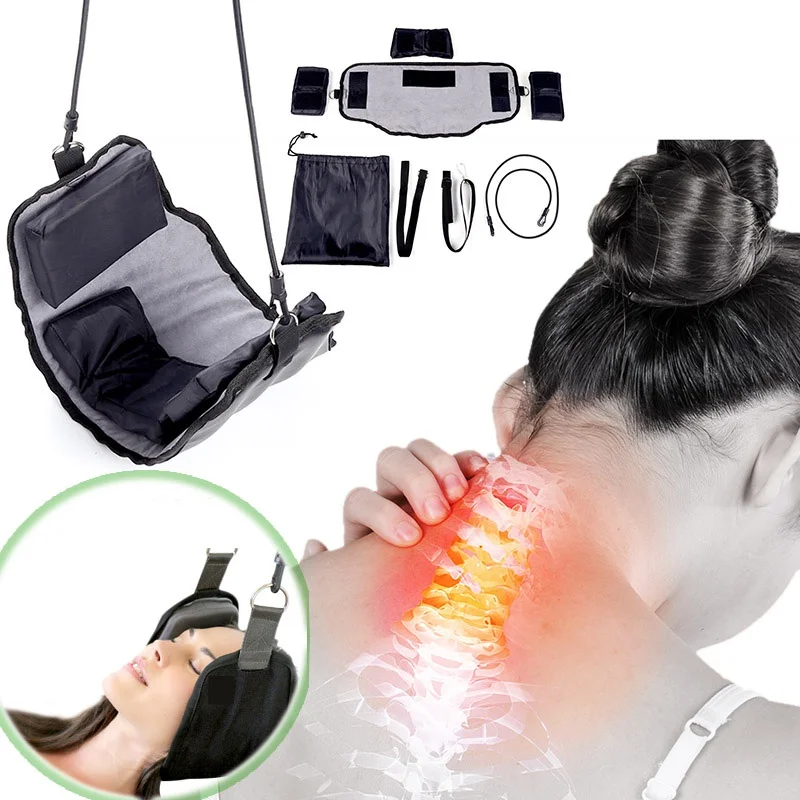 Portable Neck Hammock Neck Traction Head Hammock for Cervical Neck Traction Relief Headache Shoulder Tension Muscles Pain Portable Neck Hammock Neck Traction Head Hammock for Cervical Neck Traction Relief Headache Shoulder Tension Muscles Pain