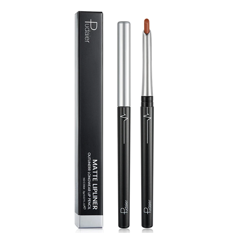 

Pudaier Durable Matte Lip Liner Pen Waterproof Easy To Wear Moisturizing Lip Cosmetic Makeup Best Selling 2018 Products TSLM2
