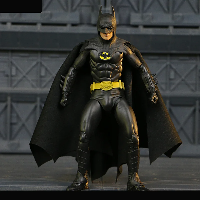 

18cm The Dark Knight 1989 NECA Superhero Batman PVC Action figure model doll toys for kids christmas gifts