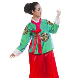Сцене костюм длинные сегодня с Северной Кореей корейский этнические костюмы Танцы костюмы Традиционный корейский одежда Yangko Танцы