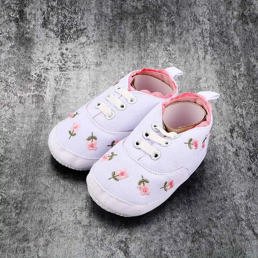 ? 3.68 36% de DESCUENTO|Nuevo Bebé infantil encantador mezcla de algodón blanco encaje Floral bordado suave zapatos para caminar niño bordados niños ? 3.68 36% de DESCUENTO|Nuevo Bebé infantil encantador mezcla de algodón blanco encaje Floral bordado suave zapatos para caminar niño bordados niños