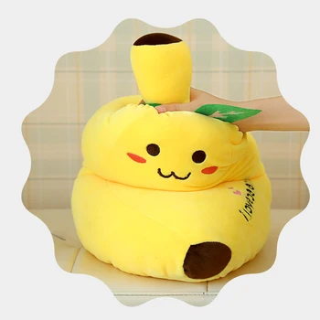 Yellow Banana Huggable Cute Plush 2