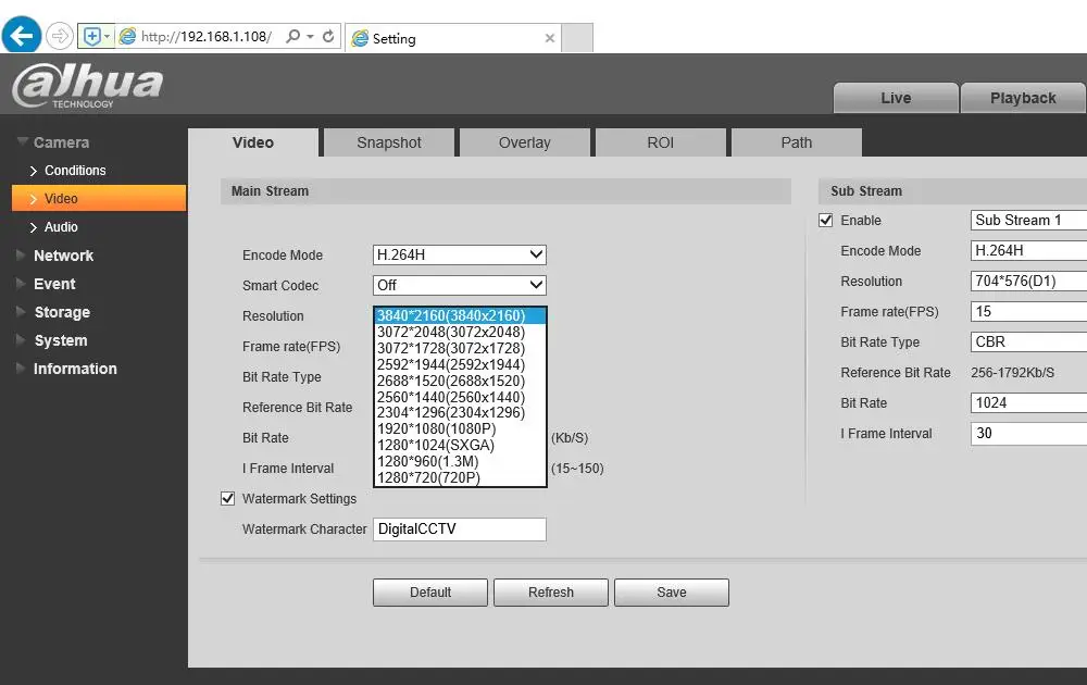 DH IP камера 4K 8MP IPC-HDBW1831R WDR IR Mini PoE купольная сетевая камера с логотипом