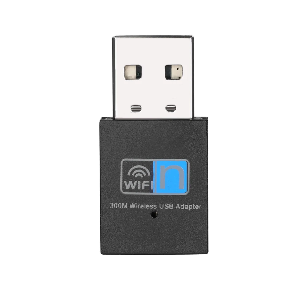 300 Мбит/с Беспроводной USB Wifi адаптер Mini Wi-Fi приемник домашней сети карты для рабочего стола/ноутбука