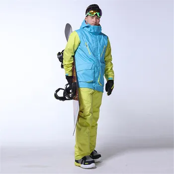 

Ski Suit Men Waterproof Ski Jacket Snowboard Pants Super Warm Breathable Snowboarding Suits Outdoor Winter Snow Set