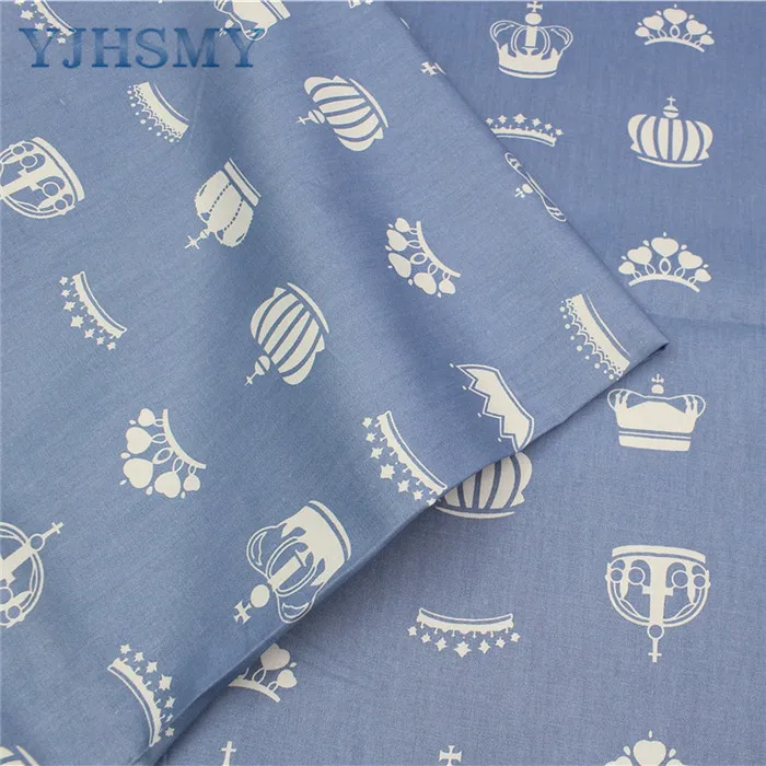 Yjhsmy 177281, корона, хлопковая ткань, ширина 50x160 см/шт, DIY ручной работы детская кроватка наборы для ухода за кожей, подушки, скатерти, детская кровать накладки - Цвет: 1
