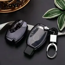 Хорошее качество TPU + PC автомобильный чехол для ключей брелок