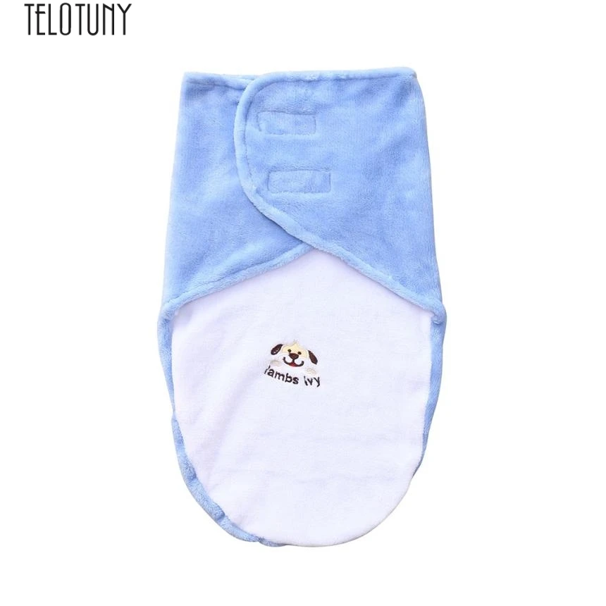 Telotuny Симпатичные мягкие высокое quanity для новорожденных пеленка для младенцев мягкий спальный Одеяло Обёрточная бумага спальный мешок Z0801