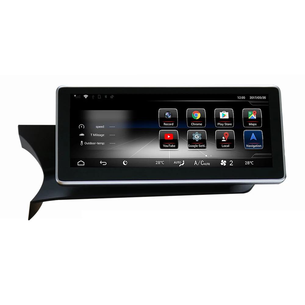 4 ядерный 2 + 32G автомобиль Android 8 1 10 25 дюймовый дисплей для Mercedes Benz C Class W204 2011 2013