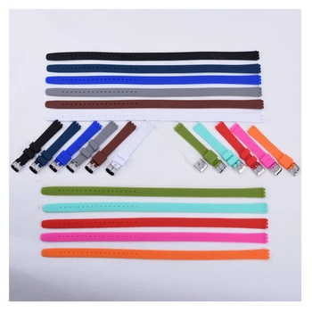 

Color Waterproof Silicone Strap Wrist Strap Boys and Girls 12mm Needle Buckle Watch Accessories For Swatch Wrist Series