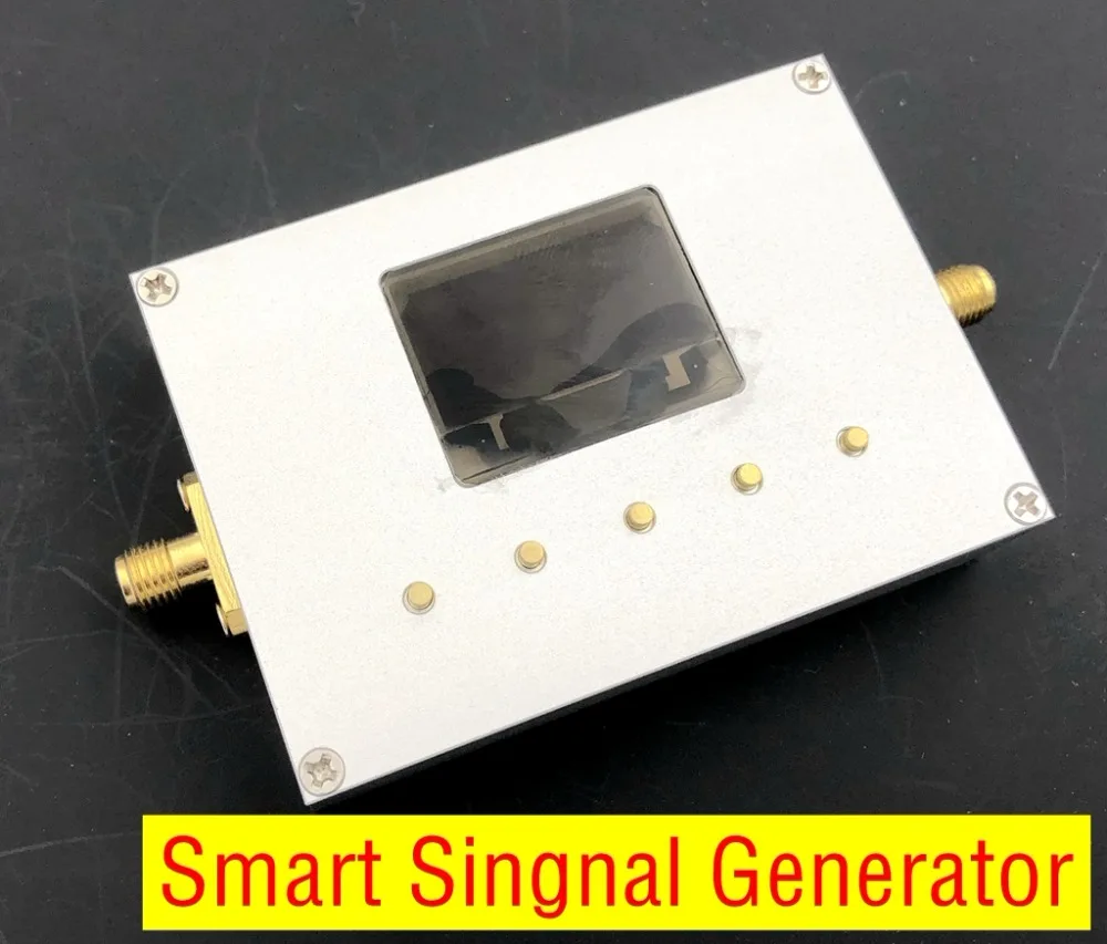 Ручной 25 MHz 6 GHz RF источник сигнала умный одиночный генератор Регулируемая