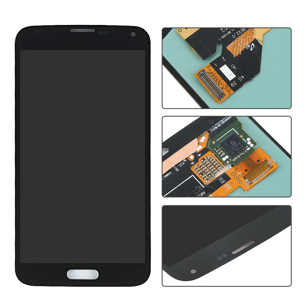 imágenes para Negro LCD Para Samsung Galaxy i9600 S5 G900 G900F Pantalla LCD de pantalla táctil con la Asamblea del digitizador de Piezas, Envío libre! imágenes para Negro LCD Para Samsung Galaxy i9600 S5 G900 G900F Pantalla LCD de pantalla táctil con la Asamblea del digitizador de Piezas, Envío libre!