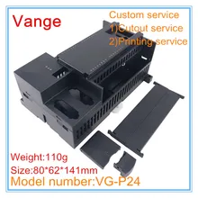 1 шт./лот черный усилитель коробки проекта 80*62*141 мм ABS пластиковые корпусы для устройств Чехлы «сделай сам» для модуля переключателя ПЛК оборудование