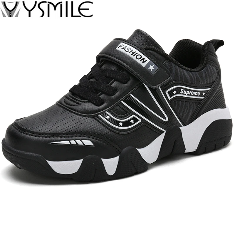 

Leather Non-slip Kids Sneakers Boys Running Shoes Outdoor Children Sport Shoes Child Walking Shoes Students Boy Footwear Run