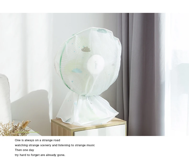 Dust-proof Cover Full Cover Of Stand Fan Cover Full-package Electric Fan Dust Shield Merchandising Household Merchandises Korean_10