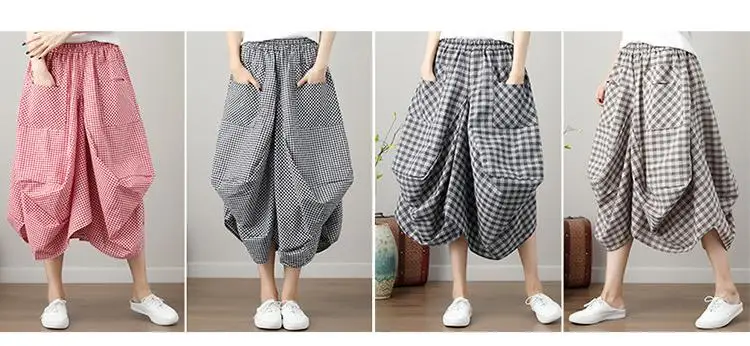 casual pleated skirt