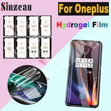Sinzean 50pcs For Oneplus 7 Pro/1+6T 3D/9D Full Cover Soft hydrogel film For Oneplus 6T/1+7 Pro Screen Protector Film