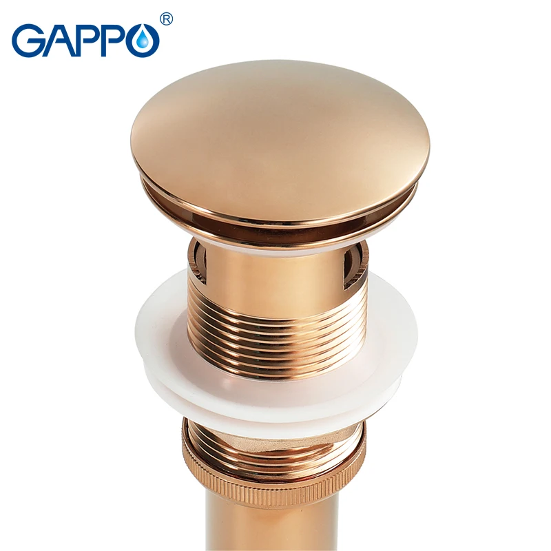 GAPPO Drains Anti-odor bathroom basin drains shower sink drains chrome plugs pop up shower drain stoppers