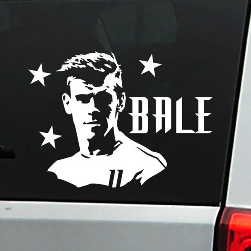 Bale Football Player Sticker Sports Soccer Car Decal Helmets Kids Room Posters Vinyl Wall Decals Football Sticker