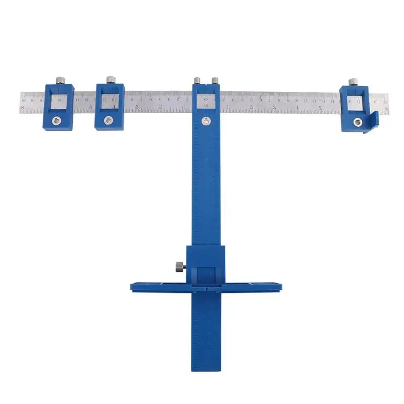 

Multi-function Drill Punch Locator Furniture Woodworking Joinery Hand Tools Woodworking Drilling Dowelling Hole Saw Adjustable