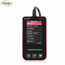 Launch Creader VII OBD2 OBD for Renault MEGANA CLIO LAGUNA Captur Car Scanner Full System X431 Fault Code Reader