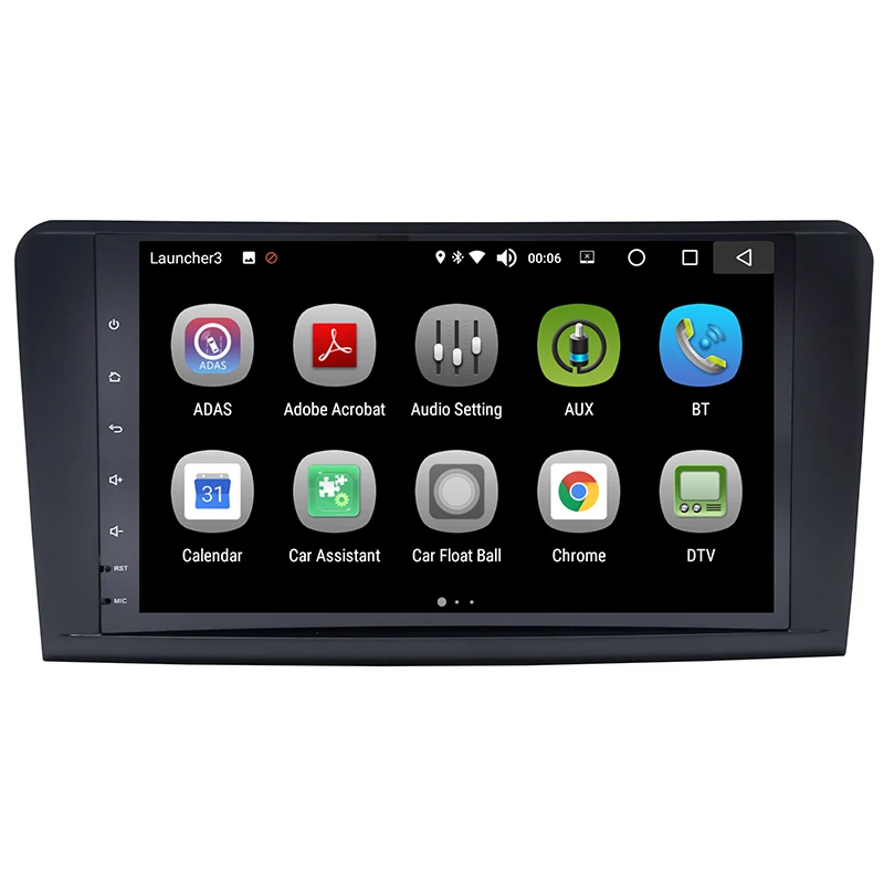 

Car Multimedia Player GPS Android 8.0 4G/32G 2 Din For Mercedes/Benz W164/ML300/ML350/ML500/GL320/GL350/GL420 Radio OBD2 DAB
