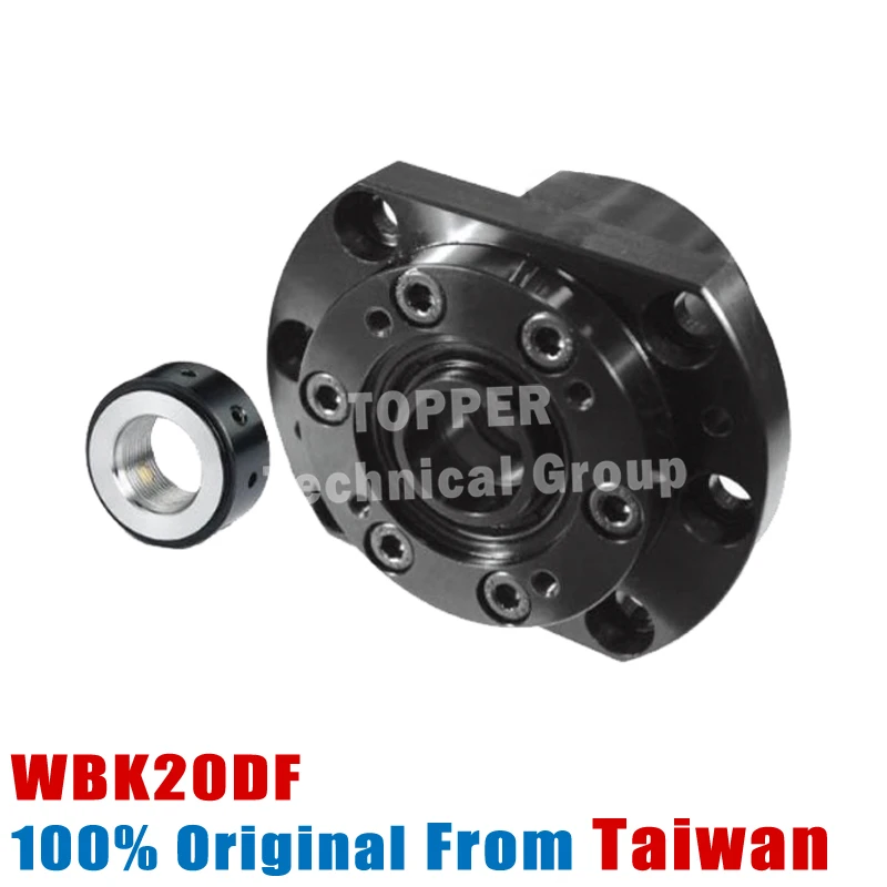 Taiwan Ball screw Support Unit WBK20DF Blackin Brackets from Home