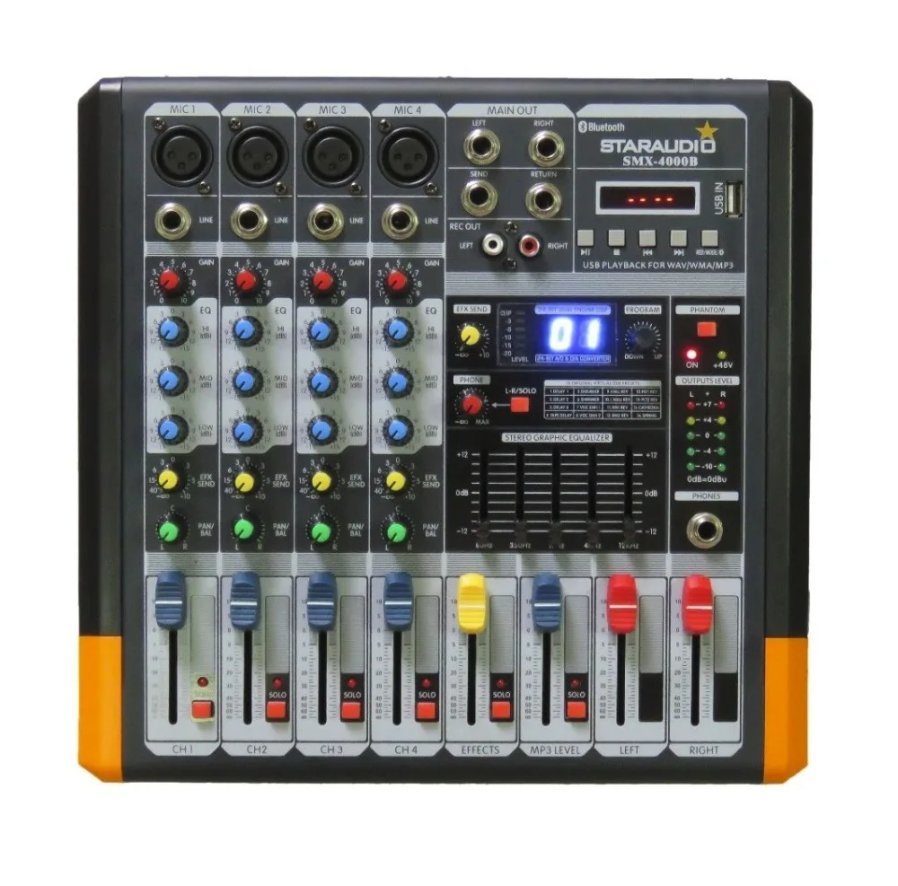 4 Channel 2000 W mixer