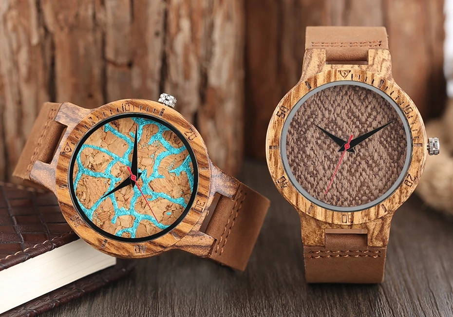 2017 NEW 4 Types Creative Wood Watch 100% Natural Bamboo Wooden Quartz Unique Wrist Watch Sport Clock Male Fashion Gift relogio masculino (35)