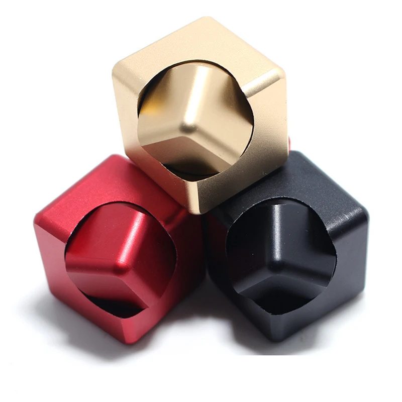 Magic Cube Dice Shape Hand Finger Spinner Spinning Top Novelty Gryo Toys -  AliExpress