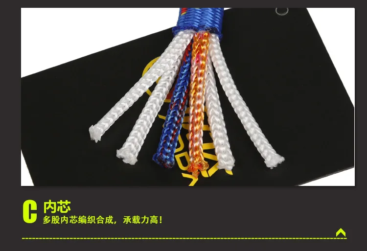 10 мм Наружная спасательная веревка, высокопрочная альпинистская безопасная веревка, оборудование для активного отдыха, многофункциональная наружная веревка