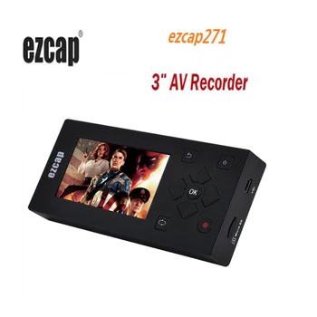

ezcap271 AV Recorder Audio Video Converter Convert VHS / Camcorder tapes to Digital format 3" TFT Screen 8GB Memory For VCR DVD