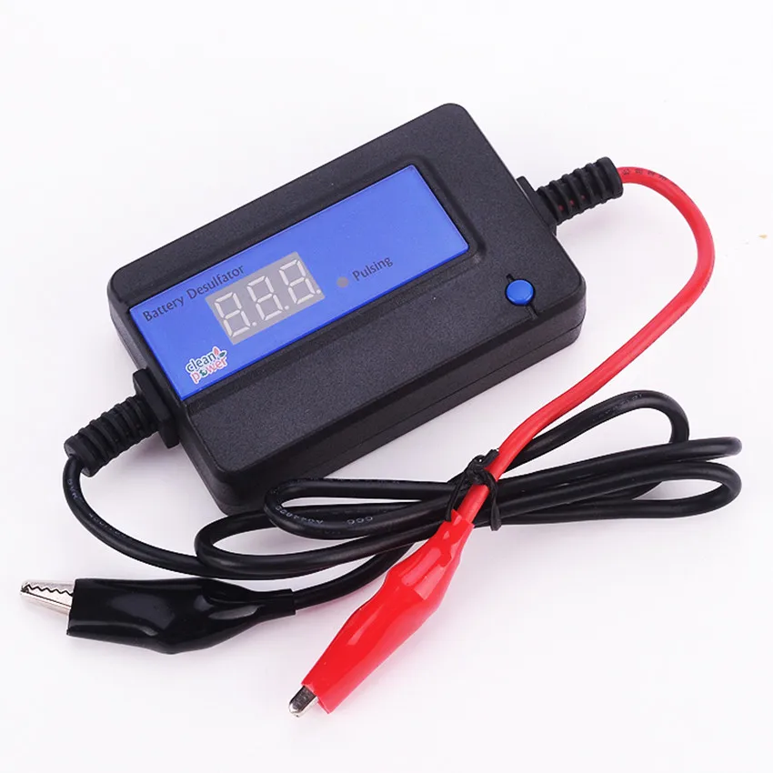 납산 배터리 탈황기, 배터리 재생기, 배터리 유지기, 12V,24V,36V,48V, (12-48V, 200AH), 2A