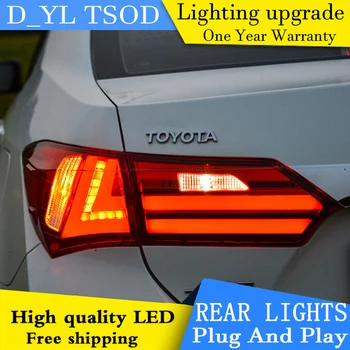 

Car Styling Tail Lamp for Corolla Tail Lights 2014-2015 For Corolla LED Rear Light Tail Lamp DRL+Brake+Park+Signal Stop light