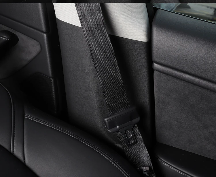 LUCKEASY for Tesla Model 3- Invisible Car door Anti Kick Pad Protection Side Edge Film Protector Stickers