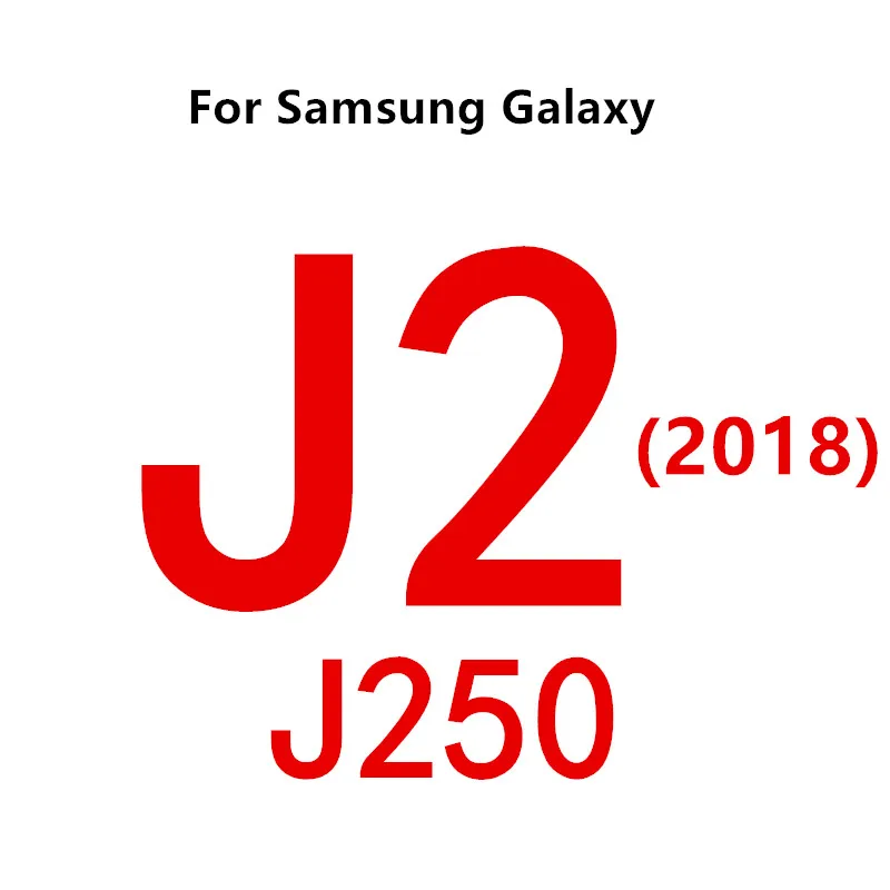 Для samsung Galaxy A30 A40 A50 A60 A70 M10 M20 A6 A8 J4 J6 A3 A5 A7 закаленное Стекло J1 J2 J3 J5 J7 Экран протектор - Цвет: J2 2018 J250