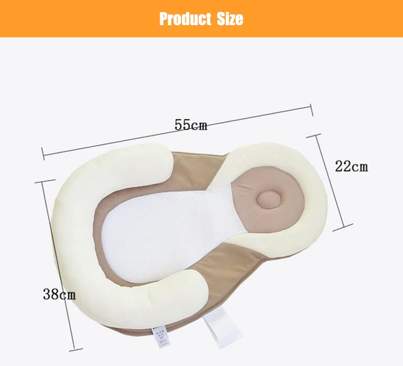 IMBABY детская формирующая Подушка для новорожденного младенца, матрас, подушка для ребенка, плоская голова, формирующая подушка, подушка для кормления ребенка, защита головы