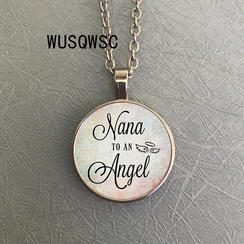 WUSQWSC 2018/памятное ожерелье ангел NANA память потерянный ребенок утерянный НУК stillbirth